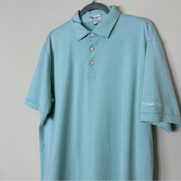 Peter Millar Summer Comfort Golf Polo Size Large - Picture 2 of 6